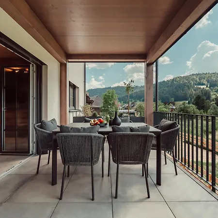Forestum - Black Forest Luxury Mit Sauna Апартаменты
